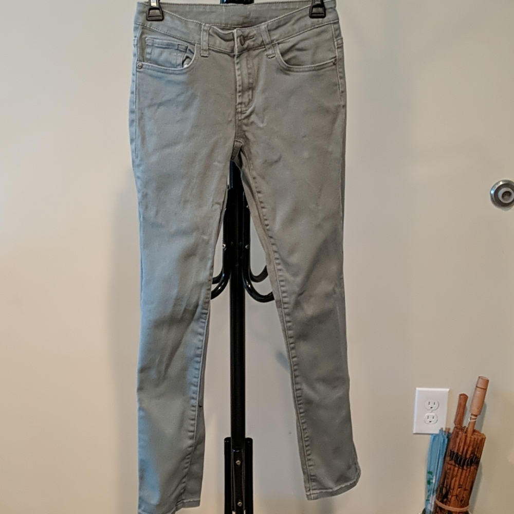 Cache grey skinny jeans sz 2